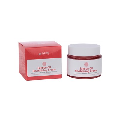 Крем для лица Eyenlip Salmon Oil Revitalizing Cream, восстанавливающий, с маслом лосося, 80 г