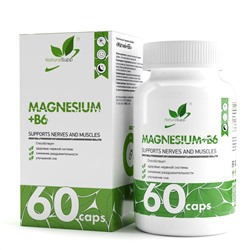 Магний + Б6 / Magnesium + B6 / 60 капс.