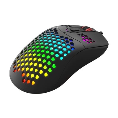 УЦЕНКА Мышь Marvo G925, игровая, проводная, оптическая, RGB, 12000 dpi, USB, 1.8 м, чёрная