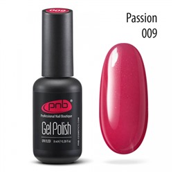 Гель-лак PNB Passion 009, 8 мл.