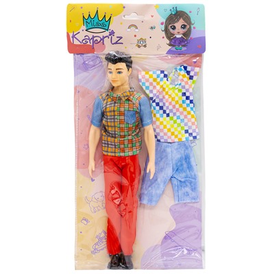 Кукла Кен Miss Kapriz 0916AYSLY набором одежды в пак. в Самаре