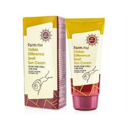 Солнцезащитный крем La Ferme Snail Sun Cream SPF 50+ PA+++с муцином улитки