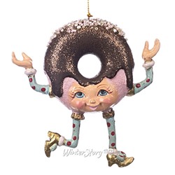 Елочная игрушка Пончик Бонвиван - Cabriolet a Glace 13 см, подвеска (Goodwill)