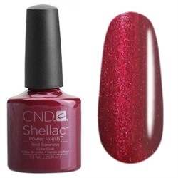 Гель лаки CND Shellac цвет Red Baroness