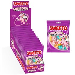 Мармелад в пакетиках SWEETO unicorn 80гр