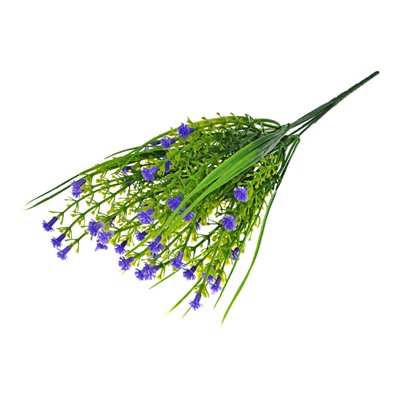 TCV011-02 Искусственные цветы Гипсофила, 35х9см, цвет фиолетовый