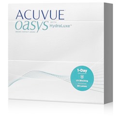 1-DAY Acuvue Oasys with HYDRALUXE, 90pk