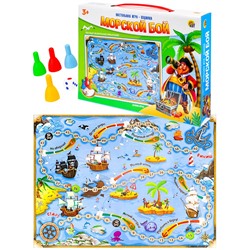 Игра-"бродилка" в коробке "Морской бой" (ИН-0246)
