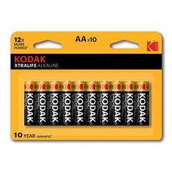 Батарейки Kodak LR6-8+2BL XTRALIFE Alkaline [KAA-8+2] (цена за 1 шт.)