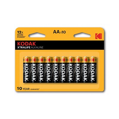 Батарейки Kodak LR6-8+2BL XTRALIFE Alkaline [KAA-8+2] (цена за 1 шт.)