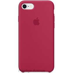 Силиконовый чехол для iPhone 7/8 -Красная роза (Rose Red)
