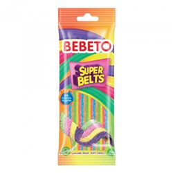 Мармелад Bebeto Super Belts со вкусом тутти-фрутти 75гр