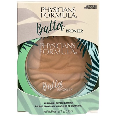 Пудра бронзер Physicians Formula, с маслом мурумуру, тон светлый за гар, 11 г