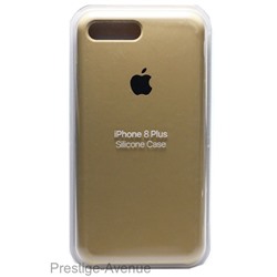 Силиконовый чехол для iPhone 7/8 Plus бронзовый