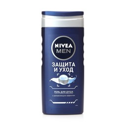 Гель для душа NIVEA MEN Защита и Уход 2в1 с экстрактом Алоэ вера (250мл) (83611)