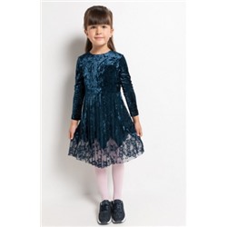 20220200422, Платье детское для девочек Glace темно-синий