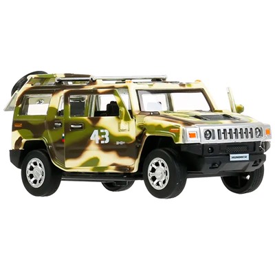 Модель HUM2-12SLMIL-GN Hummer h2 камуфляж Технопарк  в коробке в Самаре