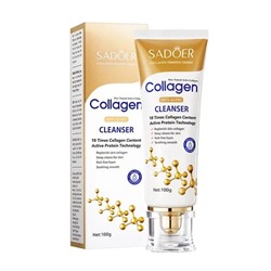 SADOER  Пенка для умывания COLLAGEN Anti-Aging Антивозрастная  100г  (SD-44449)