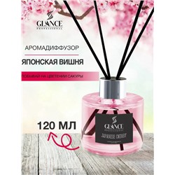 GLANCE Ароматический Диффузор JAPANESE CHERRY-ЯПОНСКАЯ ВИШНЯ, 120мл