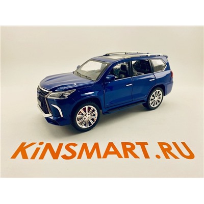 Lexus LX570 с ДЫМОМ 1/24 Без ИНД упаковки(8*21см)арт: lexus lx570