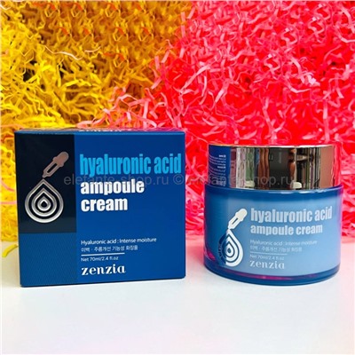 Крем с гиалуроновой кислотой Zenzia Hyaluronic Ampoule Cream 70ml (13)