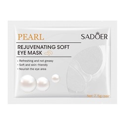 SADOER  Патчи для век PEARL  7.5г  (SD-93738)  БЕЗ ПЕРЕВОДА !