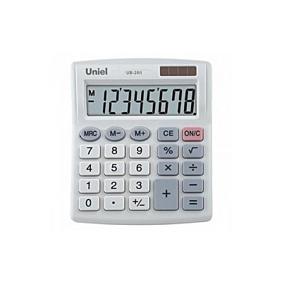 Калькулятор Uniel UB-20II   СU205А