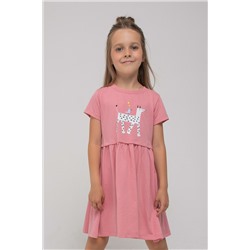 Платье  для девочки  К 5752/королевский розовый к1284