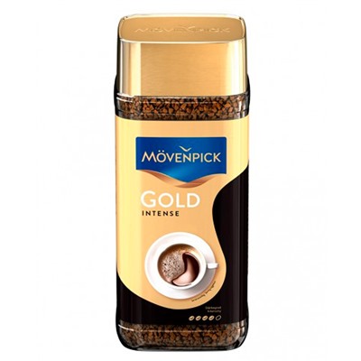 Кофе MOVENPICK GOLD INTENSE Растворимый сублимированный 200 гр.