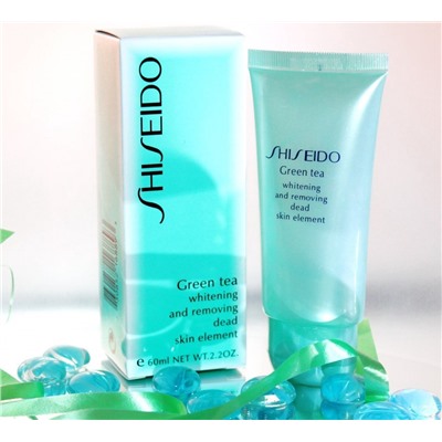 Пилинг для лица Shiseido Green Tea 60мл