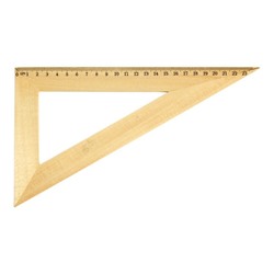 Треугольник деревянный 30°, 23 см