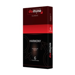 Презервативы гладкие DOMINO CLASSIC Harmony 6 шт.