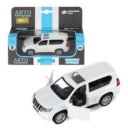 Модель 1:42 Land Cruiser Prado, белый 1251023JB Автопанорама в Самаре