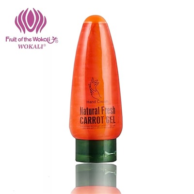 WOKALI  Крем для рук Natural Fresh МОРКОВЬ  (CARROT)  100г  (wkl-409)