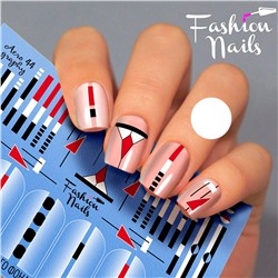 Fashion Nails, Слайдер-дизайн Aerography 44