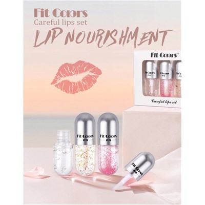 Набор блесков для губ FIT Colors Careful Lips Set