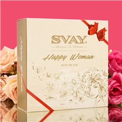 Чайное ассорти SVAY Happy Woman, пирамидки, 54 г