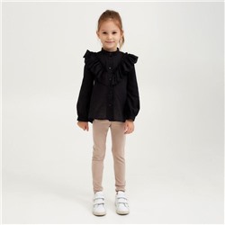 Леггинсы для девочки MINAKU: Casual Collection KIDS, цвет розовый, рост 98 см