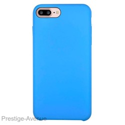 Голубой силиконовый чехол-накладка для iPhone 7/8 Plus Devia Successor