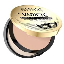 Eveline Пудра VARIETE Минеральная, компактная 8г, №13 BEIGE ( Бежевый ). 3