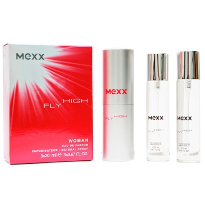 Парфюмерная вода 3*20 ml Mexx Fly High Woman for women