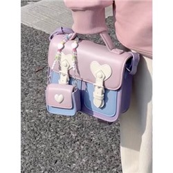Набор сумок из 2 предметов, арт А134, цвет: фиолетовый ОЦ