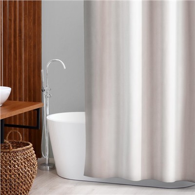 Штора для ванны SAVANNA «Классик», с люверсами, 180×180 см, EVA, цвет белый