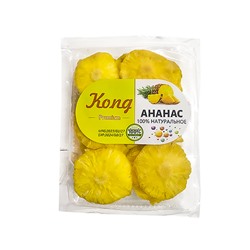 Сухофрукты. Ананас сушеный Kong (без сахара) 500г Вьетнам