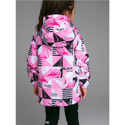 12322035 Куртка текстильная с полиуретановым покрытием для девочек (ветровка)