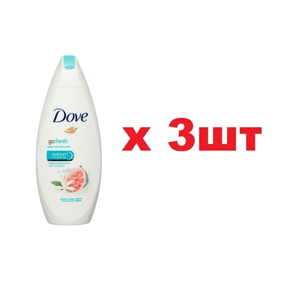 Dove Крем-гель для душа 250мл Аромат инжира и цветка апельсинового дерева 3шт