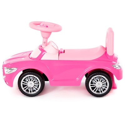 Каталка автомобиль SuperCar №1 со звуковым сигналом розовая 84477 П-Е /1/ в Самаре