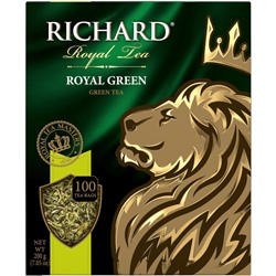 Чай Richard Royal Green зеленый, 100 пак