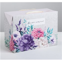 Пакет—коробка «Хорошего настроения», 28 × 20 × 13 см
