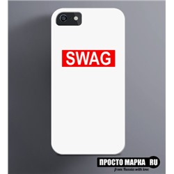 Чехол на iPhone logo SWAG